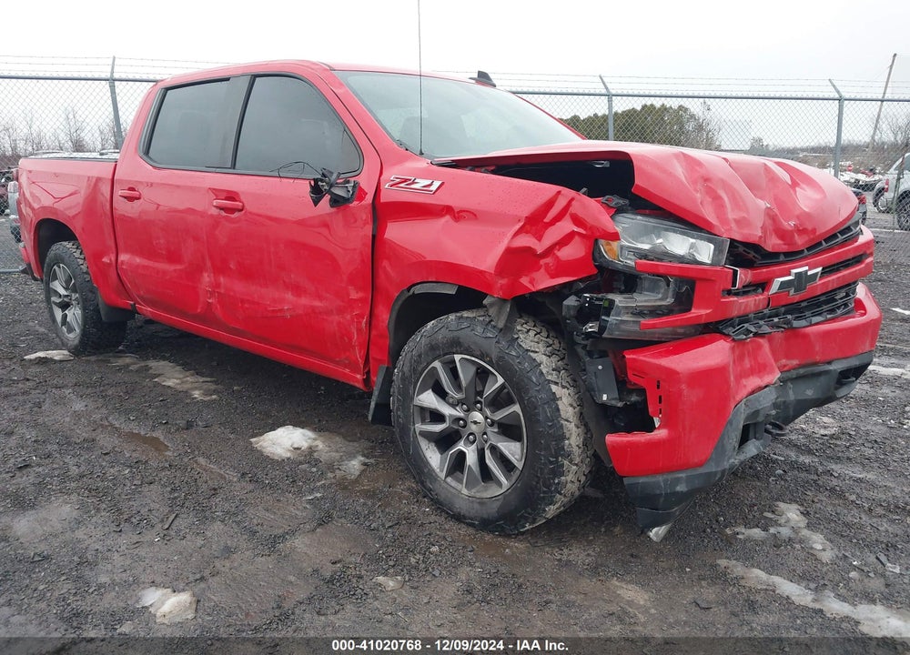 2020 CHEVROLET SILVERADO 1500 4WD SHORT BED RST VIN: 1GCUYEED4LZ180120