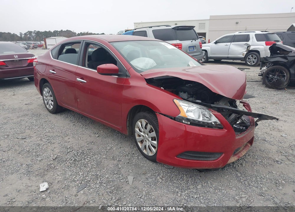 2014 NISSAN SENTRA SV VIN: 3N1AB7AP4EY338245