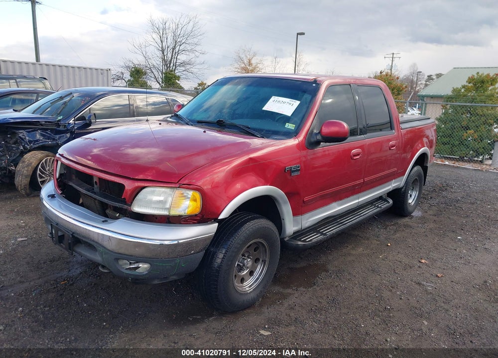 2001 FORD F-150 KING RANCH EDITION/LARIAT/XLT VIN: 1FTRW08L71KC12548