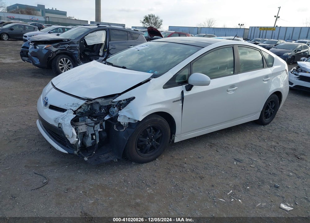 2012 TOYOTA PRIUS THREE VIN: JTDKN3DU2C5479795