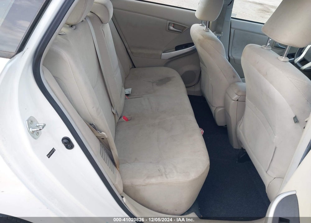 2012 TOYOTA PRIUS THREE VIN: JTDKN3DU2C5479795
