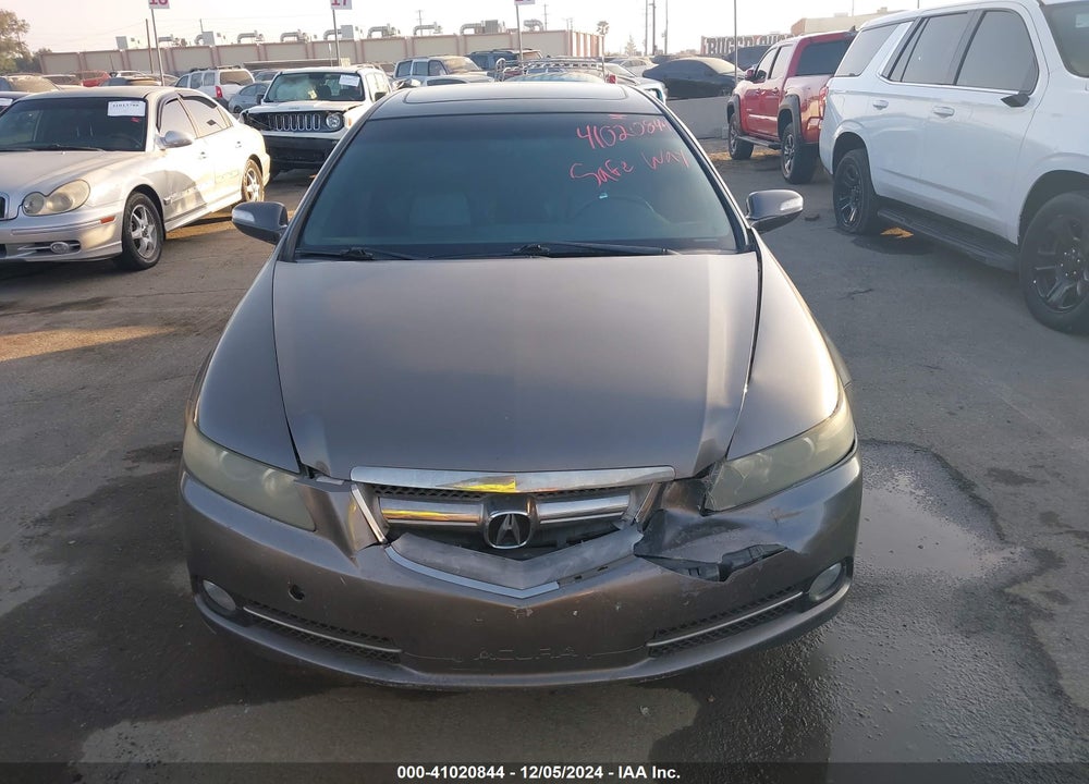2008 ACURA TL TYPE S VIN: 19UUA76548A032290