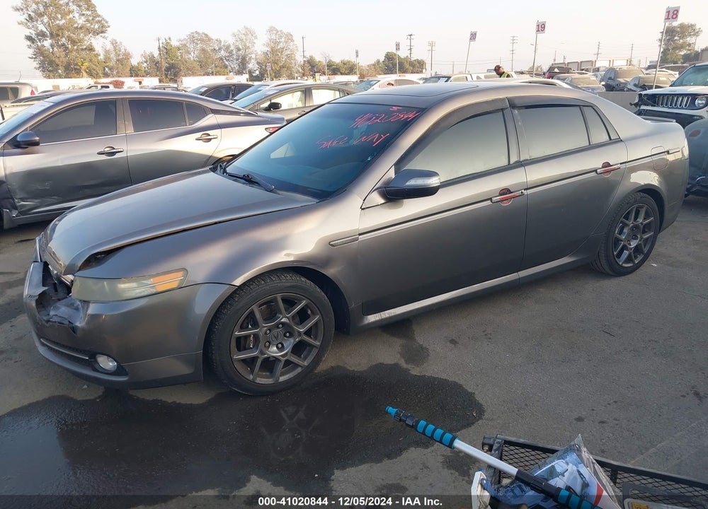 2008 ACURA TL TYPE S VIN: 19UUA76548A032290