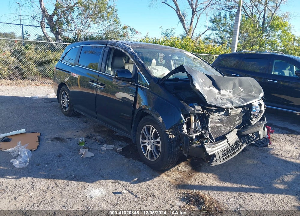 2013 HONDA ODYSSEY EX-L VIN: 5FNRL5H60DB025041