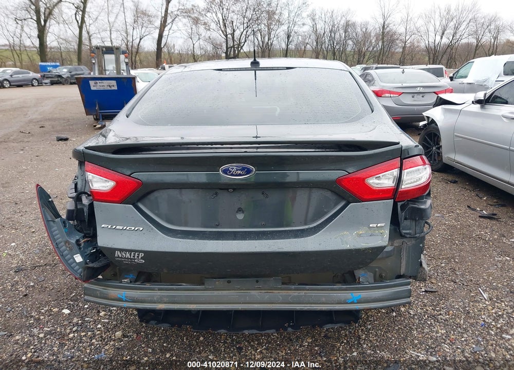 2015 FORD FUSION SE VIN: 3FA6P0H94FR103929