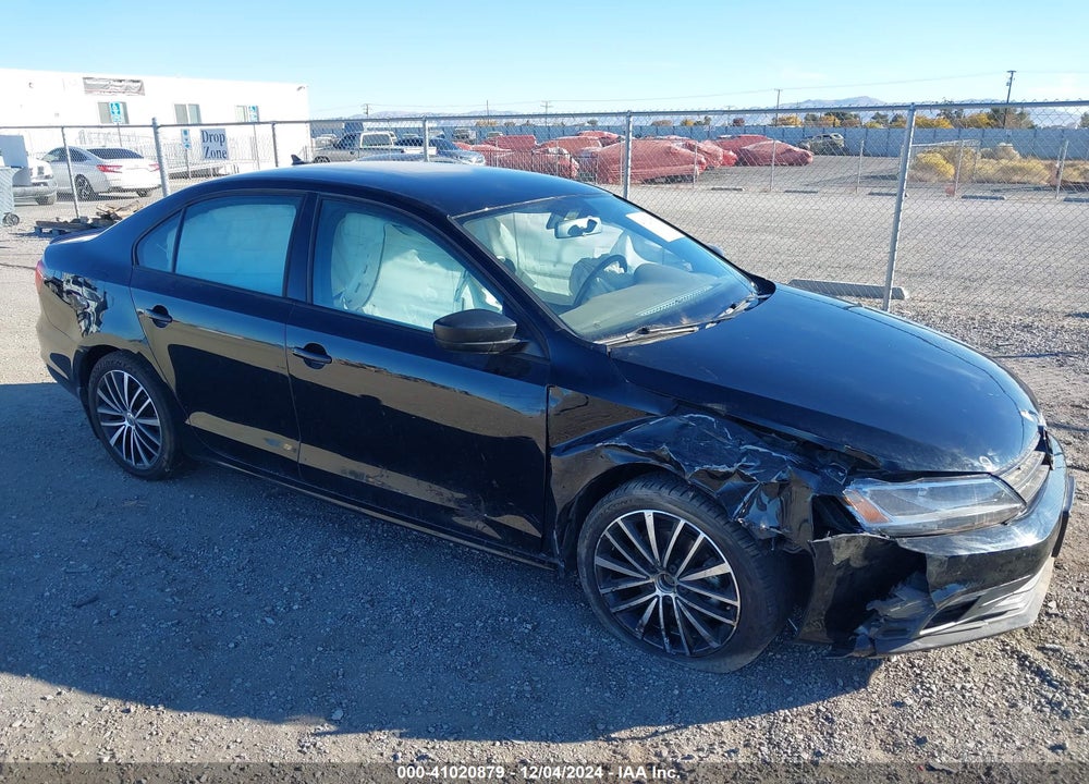 2015 VOLKSWAGEN JETTA 1.8T SPORT VIN: 3VWD17AJ4FM345372