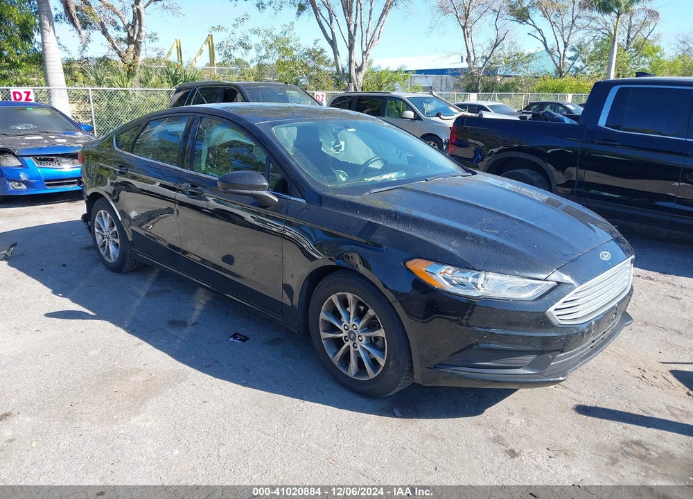 2017 FORD FUSION SE VIN: 3FA6P0H75HR365766