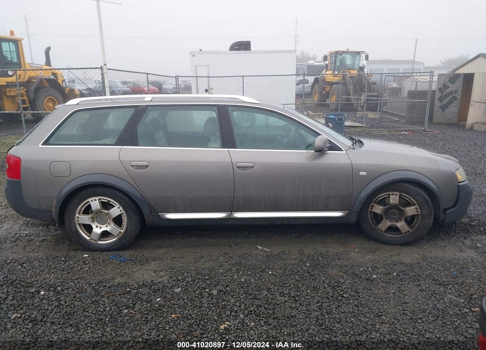 2001 AUDI ALLROAD VIN: WAUYP54B01N150179