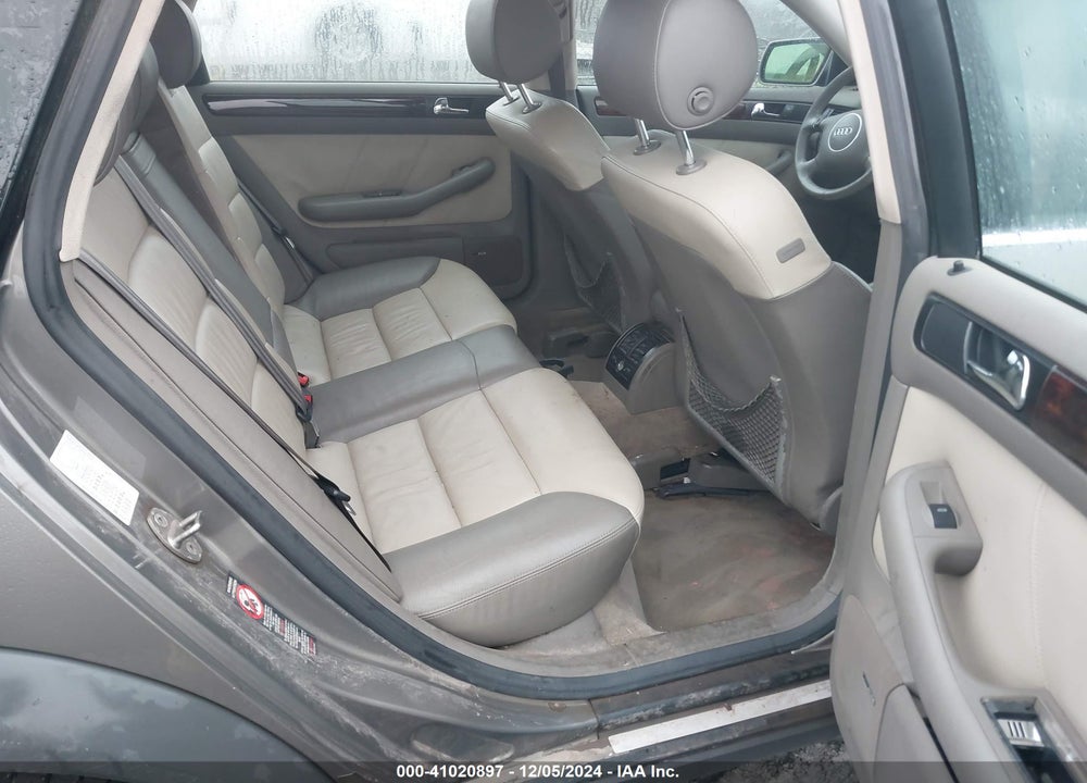 2001 AUDI ALLROAD VIN: WAUYP54B01N150179