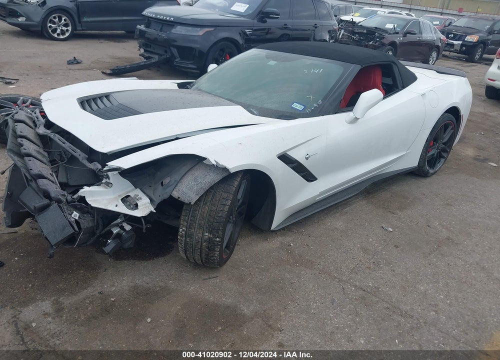 2017 CHEVROLET CORVETTE VIN: 1G1YK3D75H5122141