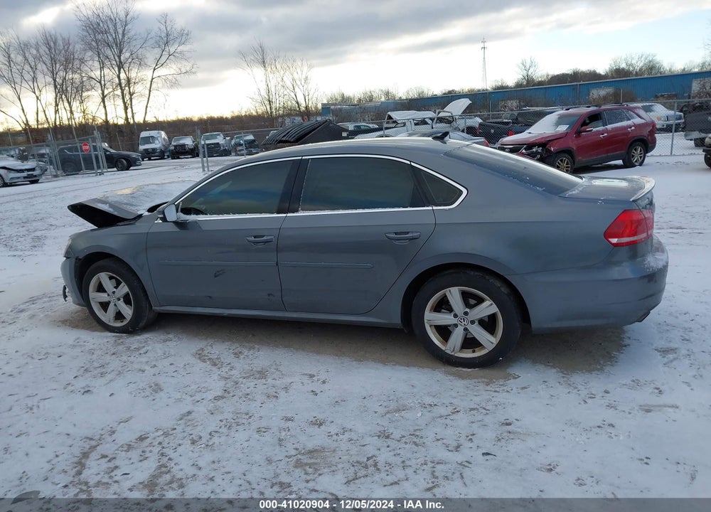 2014 VOLKSWAGEN PASSAT VIN: 1VWBT7A31EC064858