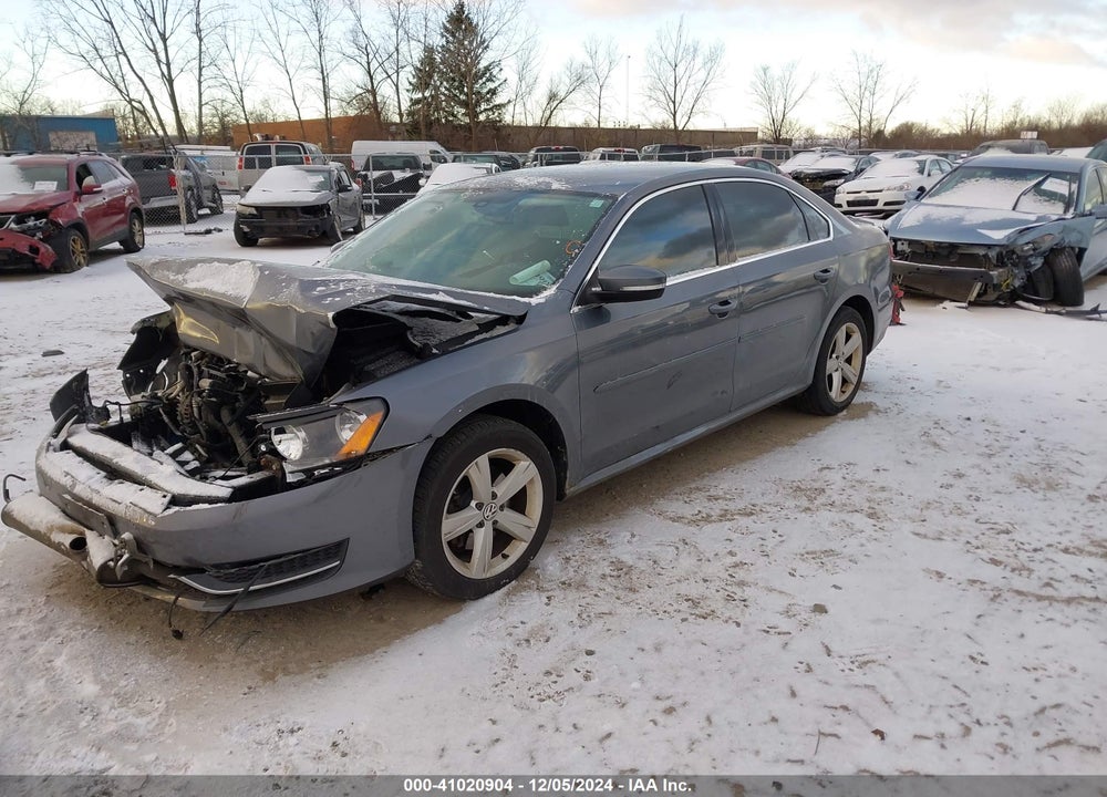 2014 VOLKSWAGEN PASSAT VIN: 1VWBT7A31EC064858