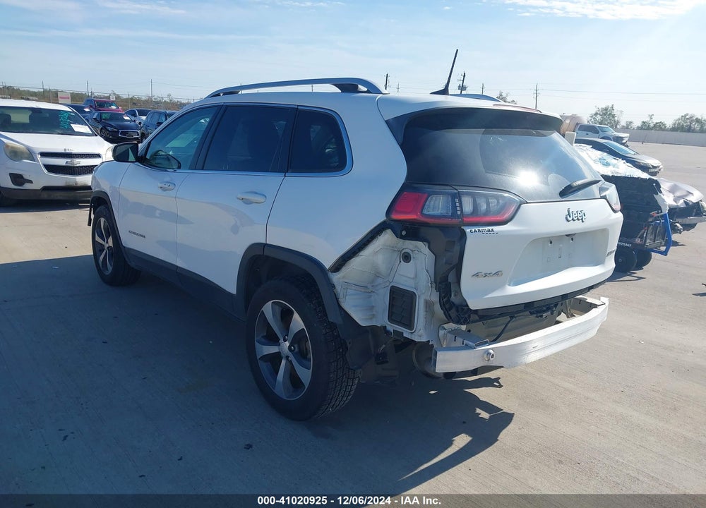 2019 CHEROKEE JEEP  LIMITED 4X4 VIN: 1C4PJMDNXKD158267