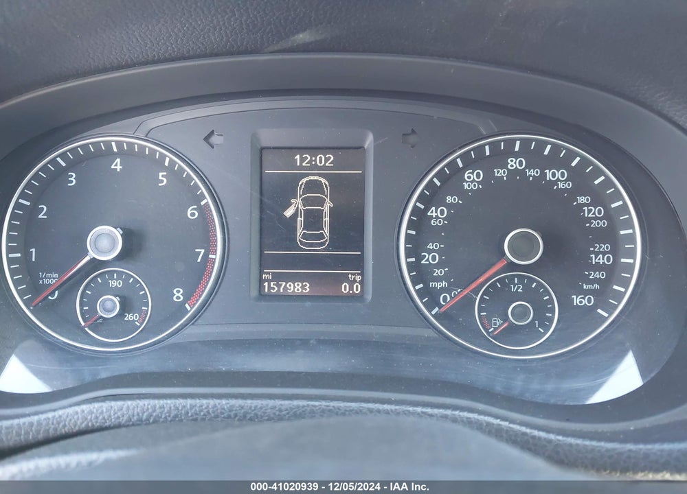 2013 VOLKSWAGEN PASSAT 2.5L SE VIN: 1VWBP7A37DC033844