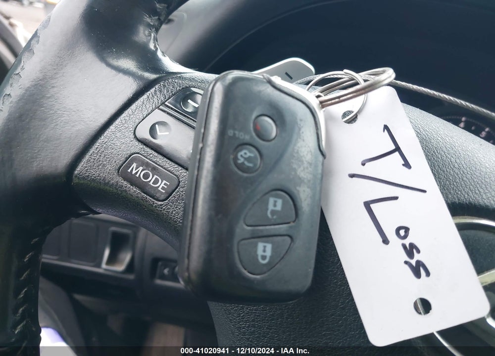 2009 LEXUS IS 250 VIN: JTHCK262895027991