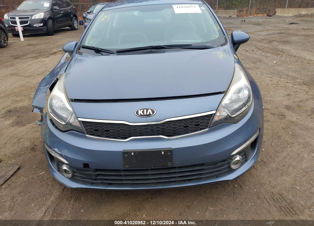 2017 KIA RIO EX VIN: KNADN4A31H6007998