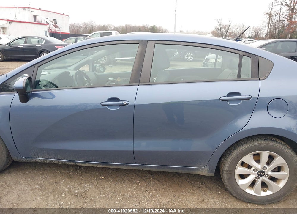 2017 KIA RIO EX VIN: KNADN4A31H6007998