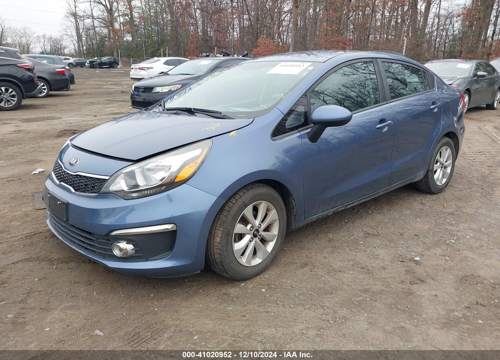 2017 KIA RIO EX VIN: KNADN4A31H6007998