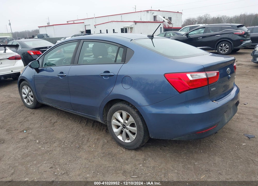 2017 KIA RIO EX VIN: KNADN4A31H6007998