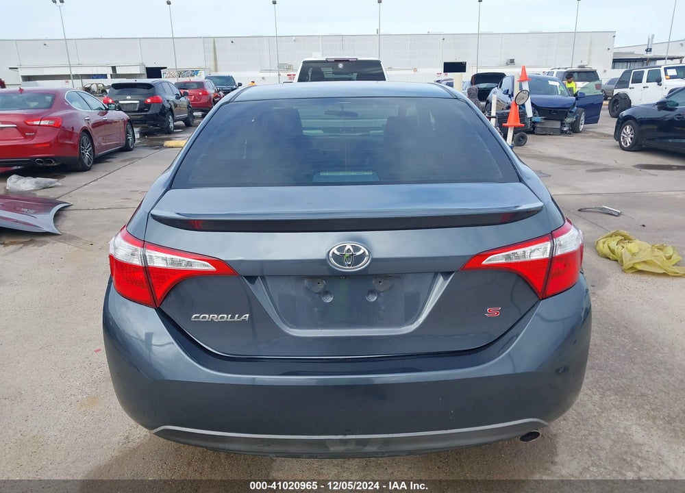 2016 TOYOTA COROLLA S PLUS VIN: 5YFBURHE9GP514284