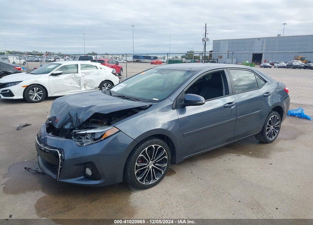 2016 TOYOTA COROLLA S PLUS VIN: 5YFBURHE9GP514284
