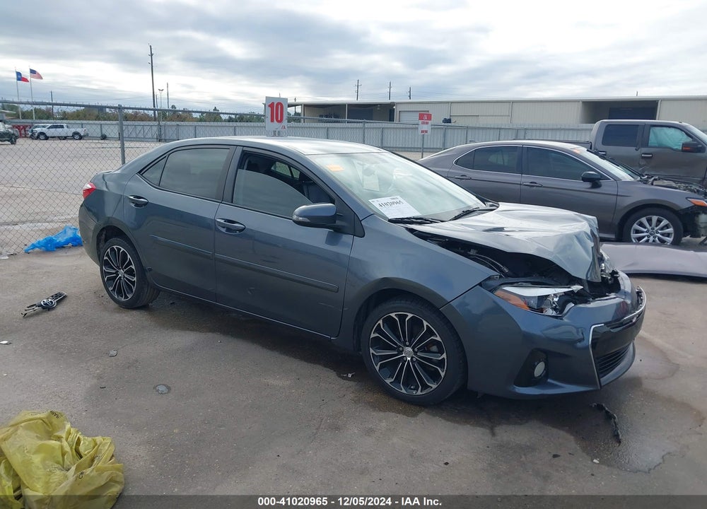 2016 TOYOTA COROLLA S PLUS VIN: 5YFBURHE9GP514284