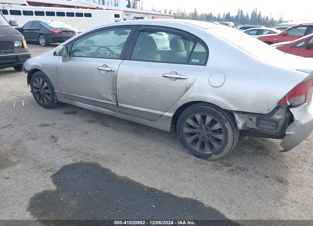 2009 HONDA CIVIC EX VIN: 2HGFA16869H312683