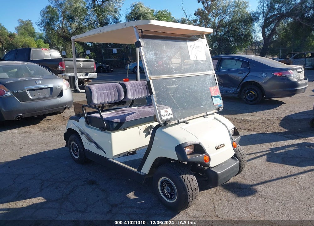 1997 YAMAHA GOLF CART VIN: JN4G630001