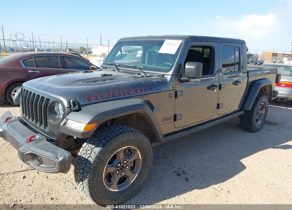 2021 JEEP GLADIATOR RUBICON 4X4 VIN: 1C6JJTBG6ML602345