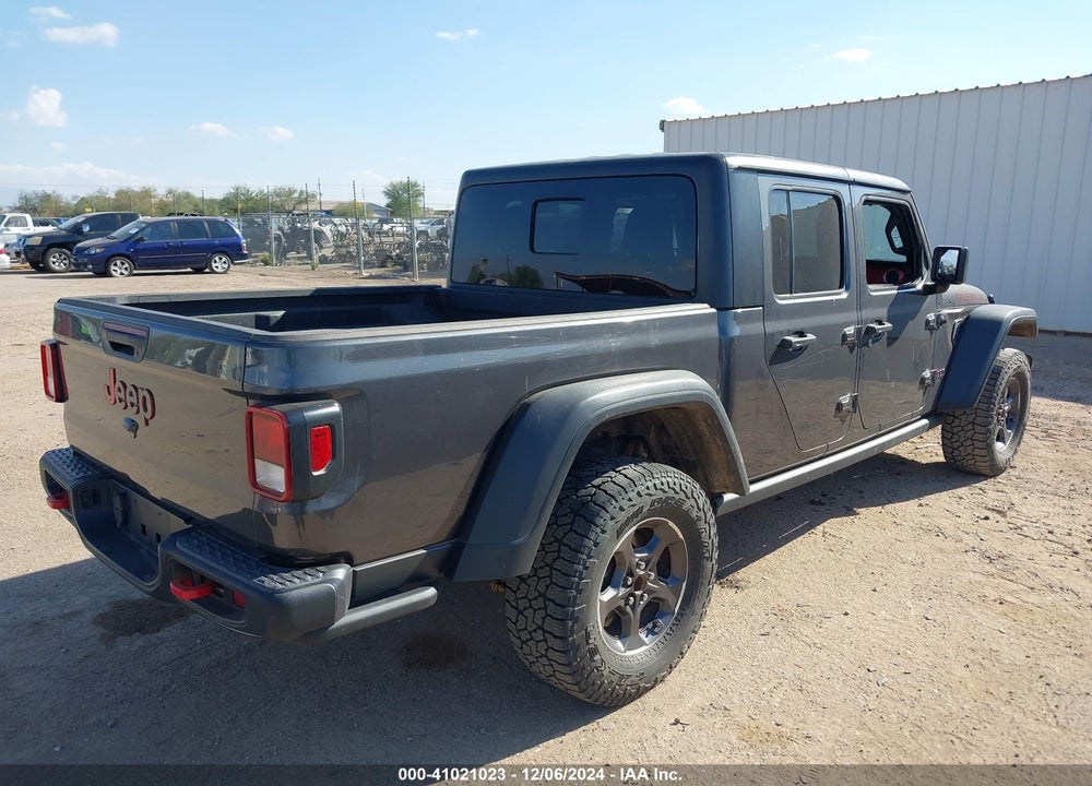 2021 JEEP GLADIATOR RUBICON 4X4 VIN: 1C6JJTBG6ML602345