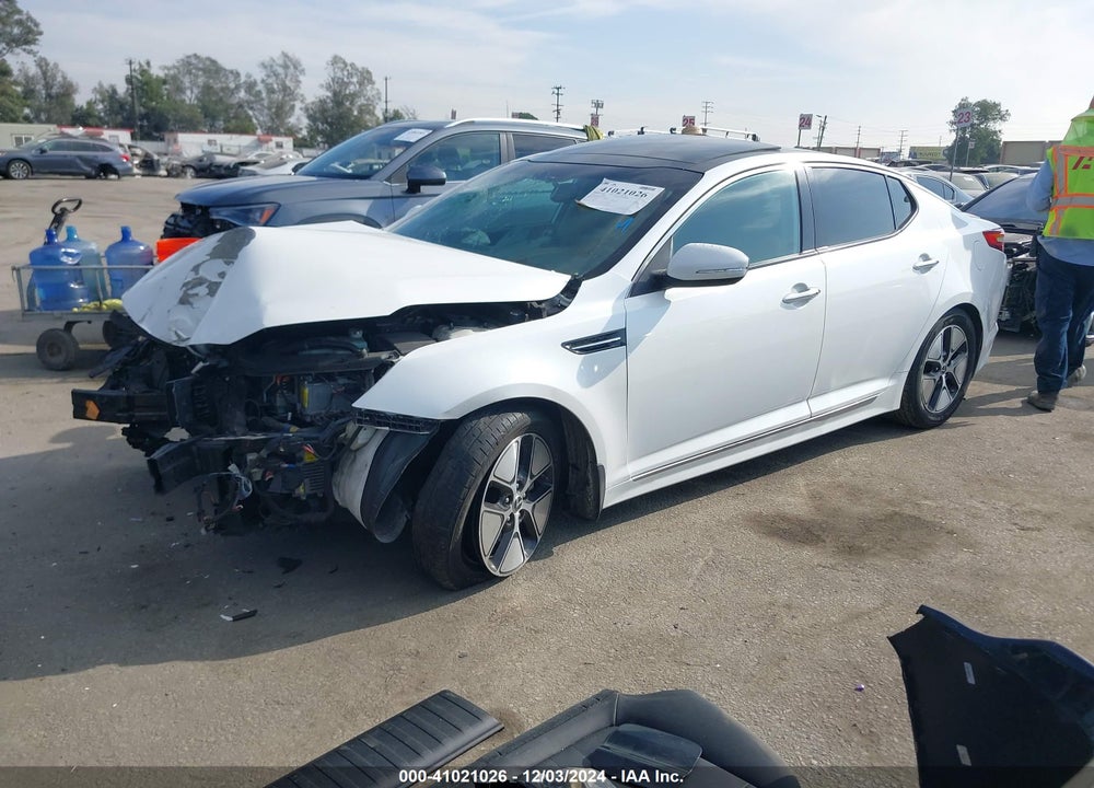 2013 KIA OPTIMA HYBRID EX VIN: KNAGM4AD2D5056183