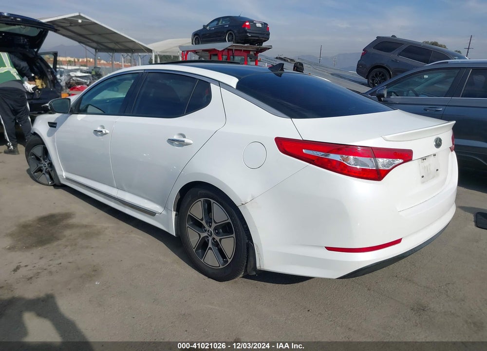 2013 KIA OPTIMA HYBRID EX VIN: KNAGM4AD2D5056183