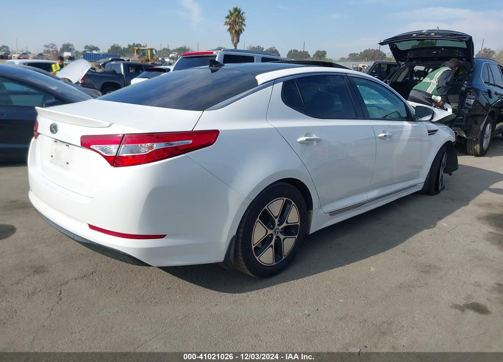 2013 KIA OPTIMA HYBRID EX VIN: KNAGM4AD2D5056183