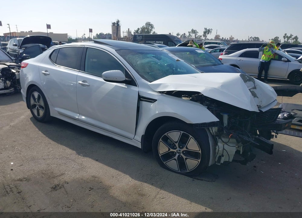 2013 KIA OPTIMA HYBRID EX VIN: KNAGM4AD2D5056183