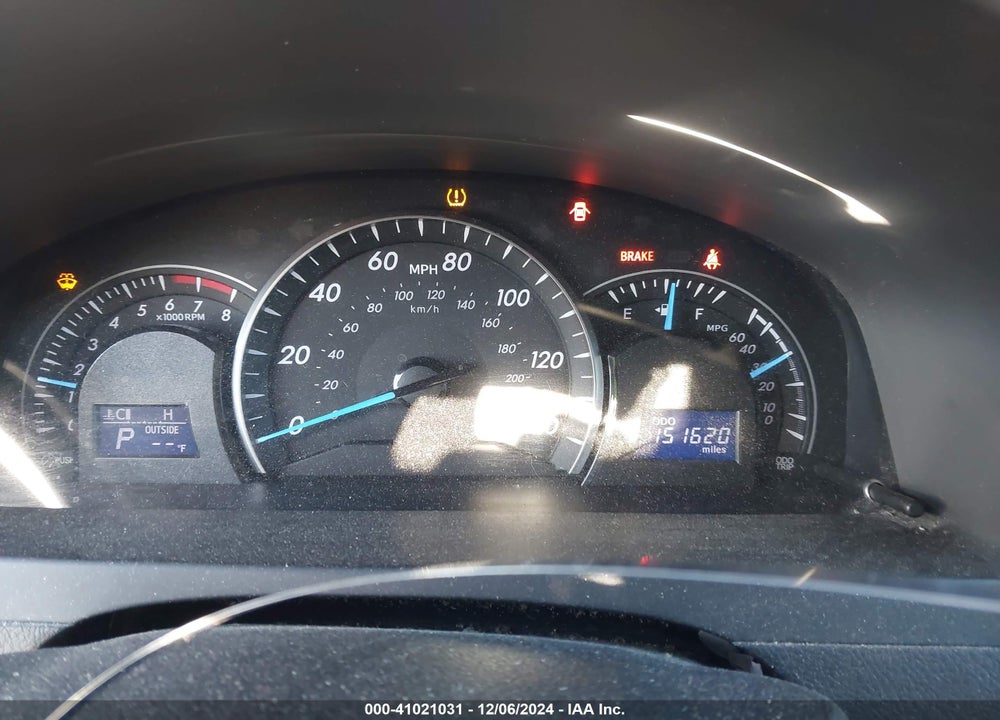 2013 TOYOTA CAMRY LE VIN: 4T1BF1FK4DU275953