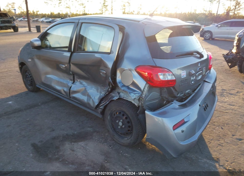 2018 MITSUBISHI MIRAGE ES VIN: ML32A3HJ6JH013149