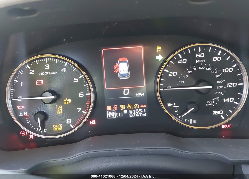 2024 SUBARU CROSSTREK WILDERNESS VIN: 4S4GUHU61R3778797