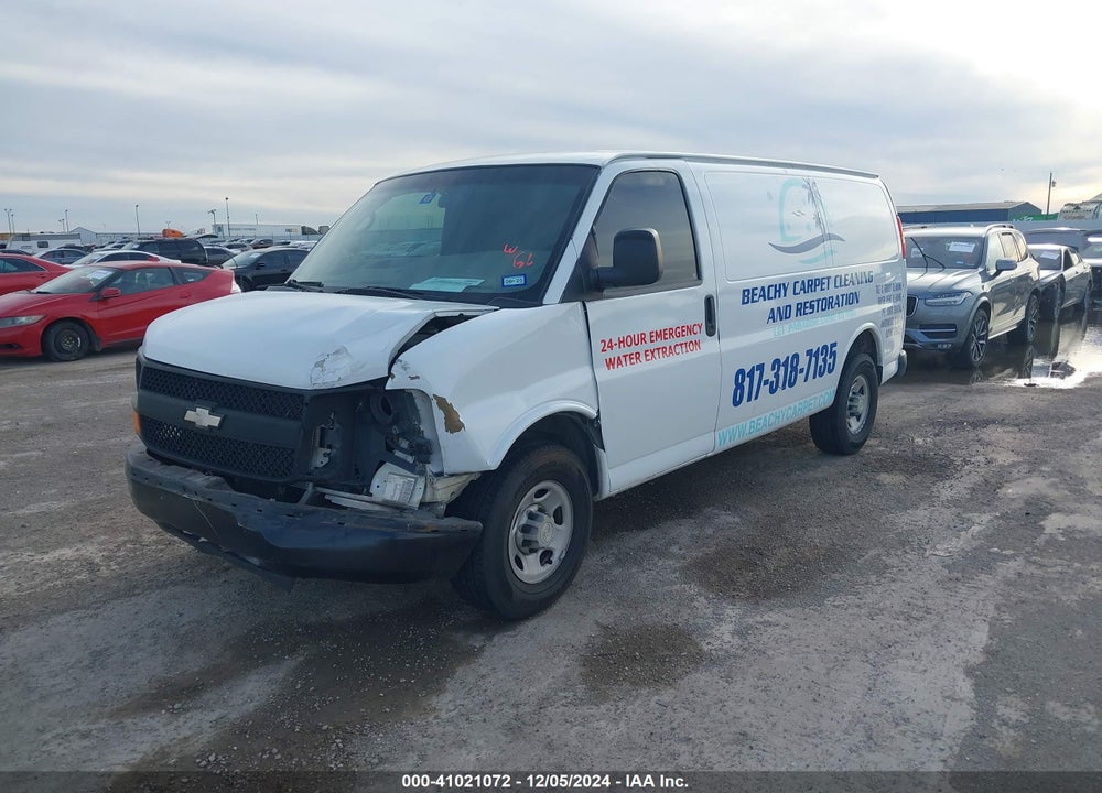 2009 CHEVROLET EXPRESS 2500 WORK VAN VIN: 1GCGG25C391179537