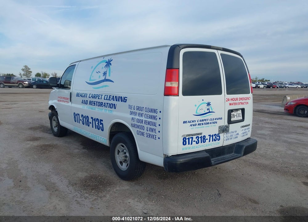 2009 CHEVROLET EXPRESS 2500 WORK VAN VIN: 1GCGG25C391179537