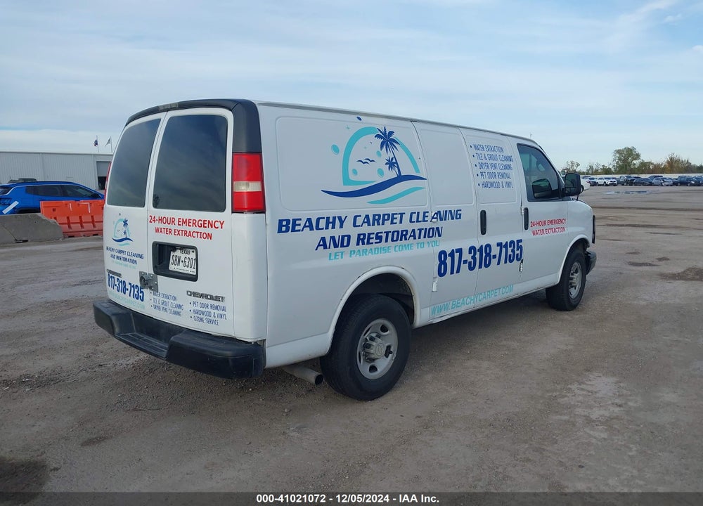 2009 CHEVROLET EXPRESS 2500 WORK VAN VIN: 1GCGG25C391179537