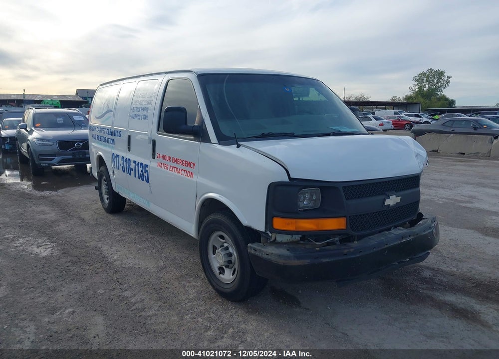 2009 CHEVROLET EXPRESS 2500 WORK VAN VIN: 1GCGG25C391179537