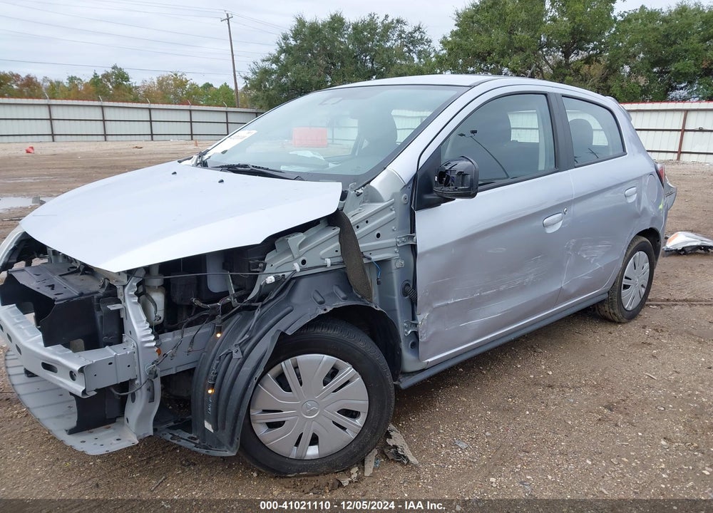 2021 MITSUBISHI MIRAGE CARBONITE EDITION/ES/LE VIN: ML32AUHJ7MH010657