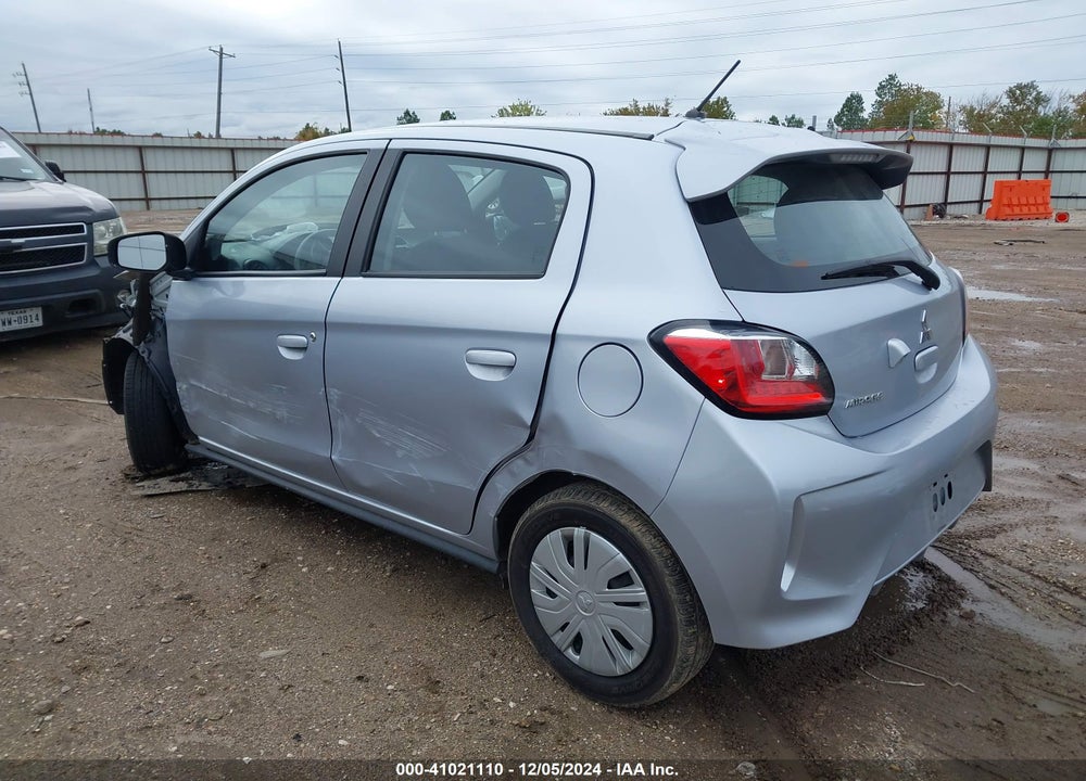 2021 MITSUBISHI MIRAGE CARBONITE EDITION/ES/LE VIN: ML32AUHJ7MH010657