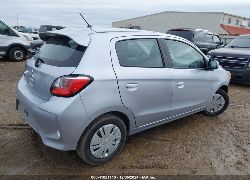 2021 MITSUBISHI MIRAGE CARBONITE EDITION/ES/LE VIN: ML32AUHJ7MH010657