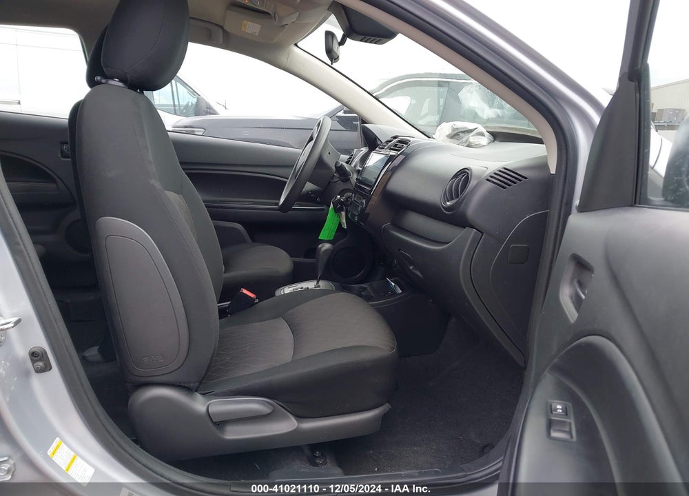 2021 MITSUBISHI MIRAGE CARBONITE EDITION/ES/LE VIN: ML32AUHJ7MH010657