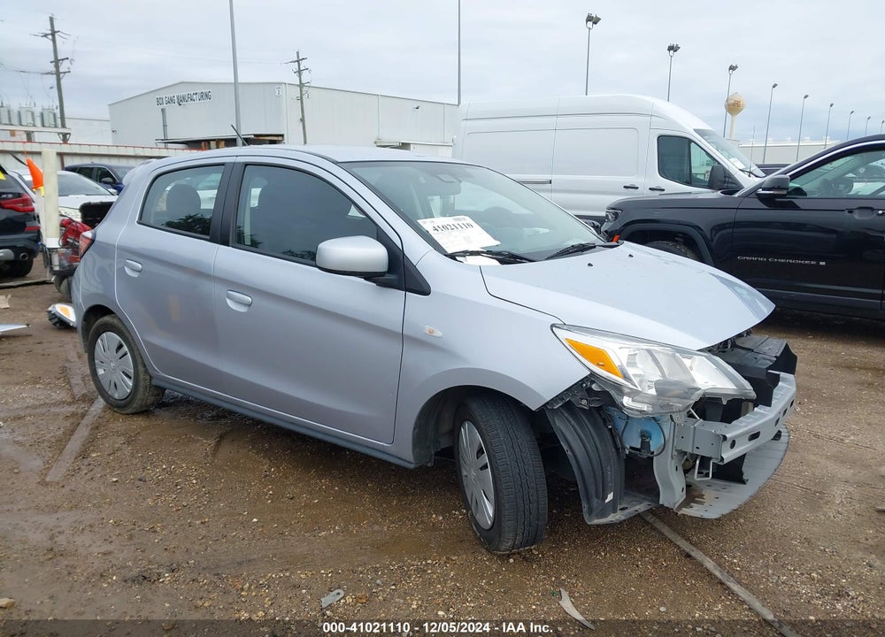 2021 MITSUBISHI MIRAGE CARBONITE EDITION/ES/LE VIN: ML32AUHJ7MH010657
