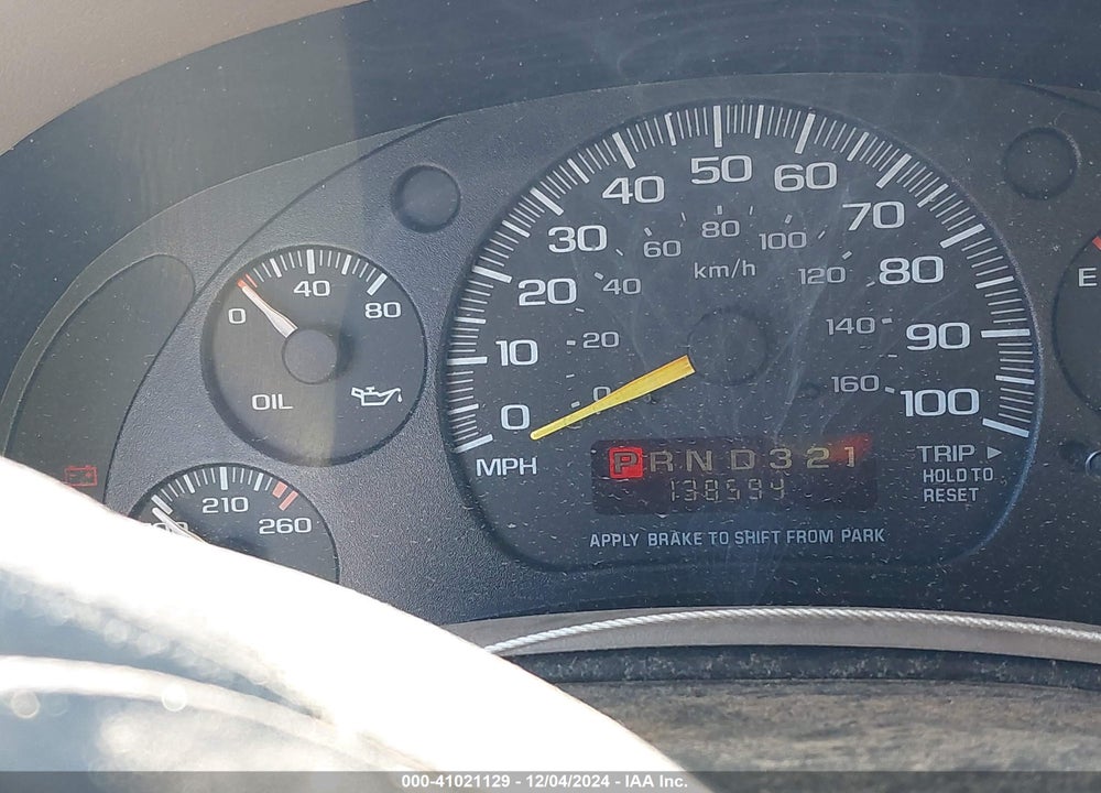 1997 CHEVROLET ASTRO LS CMI VIN: 1GNDM19W8VB232738