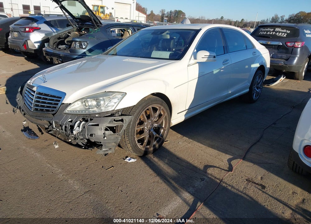 2013 MERCEDES-BENZ S 550 VIN: WDDNG7DBXDA496498