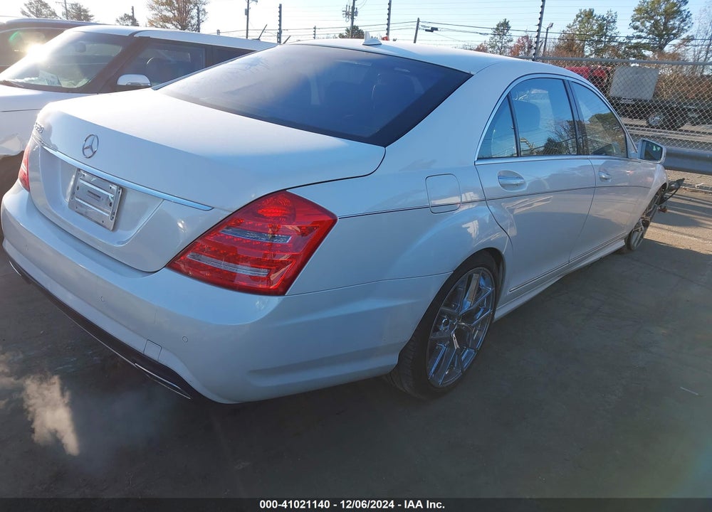 2013 MERCEDES-BENZ S 550 VIN: WDDNG7DBXDA496498