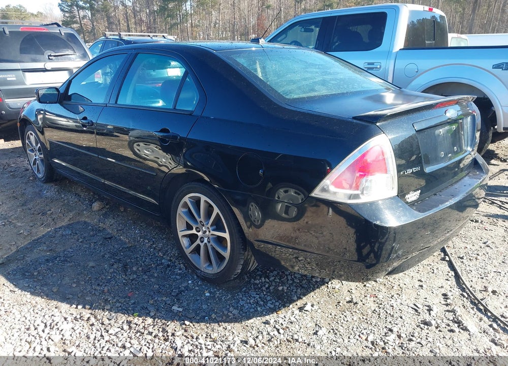 2008 FORD FUSION SE VIN: 3FAHP07Z88R101842